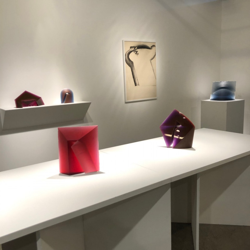 Stanislav Libenský & Jaroslava Brychtová in Heller Gallery